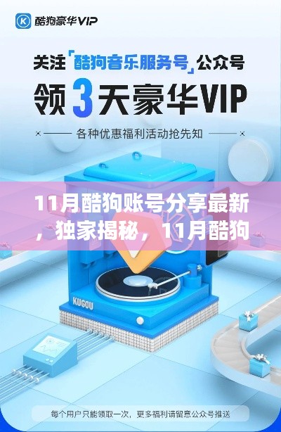 独家揭秘,最新酷狗账号分享科技,开启未来音乐之旅