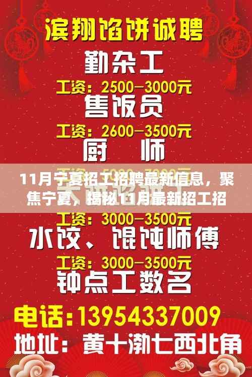 揭秘宁夏最新招工招聘动态,职场人的新机遇在宁夏!