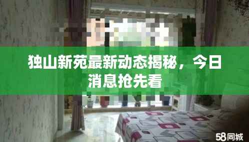 独山新苑最新动态揭秘,今日消息抢先看