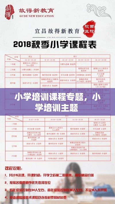 小学培训课程专题,小学培训主题
